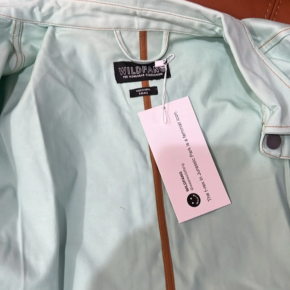 Wildfang THE ESSENTIAL Jacket Shacket Small - Picture 10 of 11